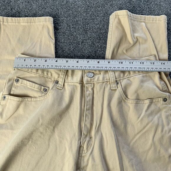 Vintage Levis 512 Jeans Womens Slim Fit High Rise Red Tab Beige Size 8 (26 x 30) - Picture 13 of 16